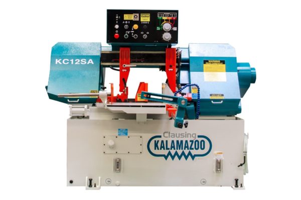 KC12SA - Clausing Kalamazoo Semi-Automatic Horizontal Bandsaw 12.75” x 12.6” Max Rectangular Capacity